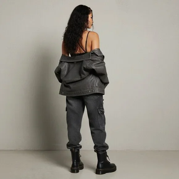 NWT Black Strappy Bralette Crop Top | Baddie Grunge Fairy Streetwear Whimsigoth - Picture 7 of 16